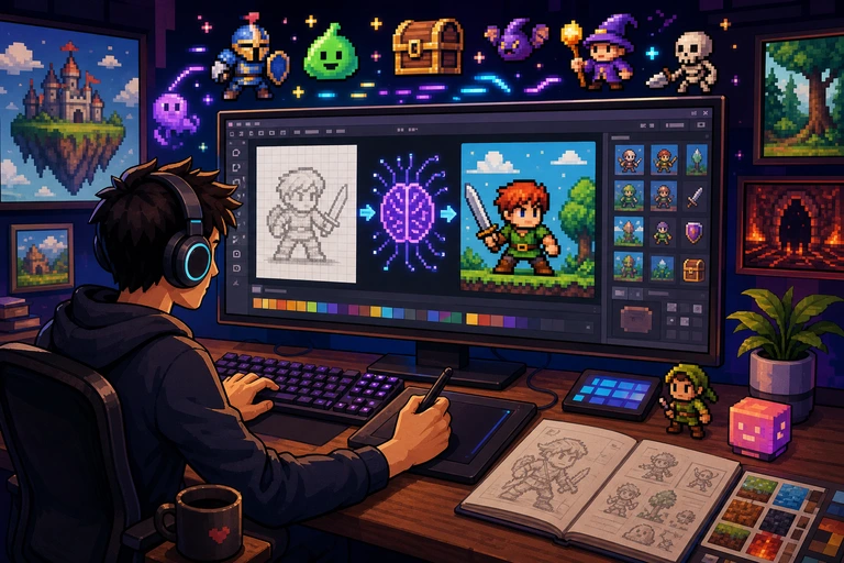 best-ai-pixel-art-generators-for-2d-indie-games
